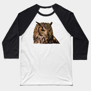 Royal Owl Baseball T-Shirt